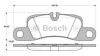 BOSCH 0 986 TB3 109 Brake Pad Set, disc brake